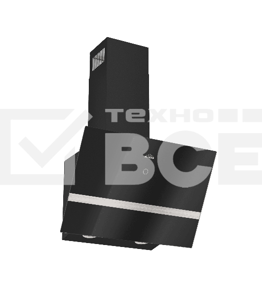 Вытяжка Elikor RISE BK 60 черный