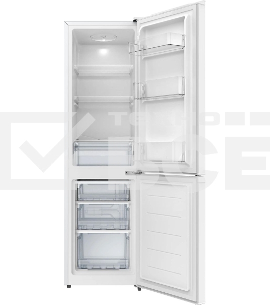 Холодильник Hyundai CC20031H, двухкамерный, (170)120/50л морозильная камера: снизу, размораживание ручное, белый