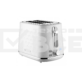 Тостер BRAYER BR2102 , 930 Вт, 7 реж, автодогр, размор, отмена, автоотключ,2 тоста одновр, съем.подд