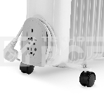 Масляный обогреватель Vitek VT-1709 W (9 секций) белый, 2000 Вт, 20 м2, термостат, фото4
