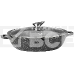 Сотейник LARA LR02-211 2.9 л, 24 см, с крышкой, фото 1