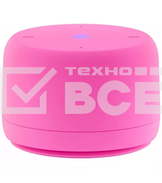 Умная колонка Яндекс Станция Лайт 2 с Алисой, без часов, 6 Вт, модель YNDX-00028 (розовый)