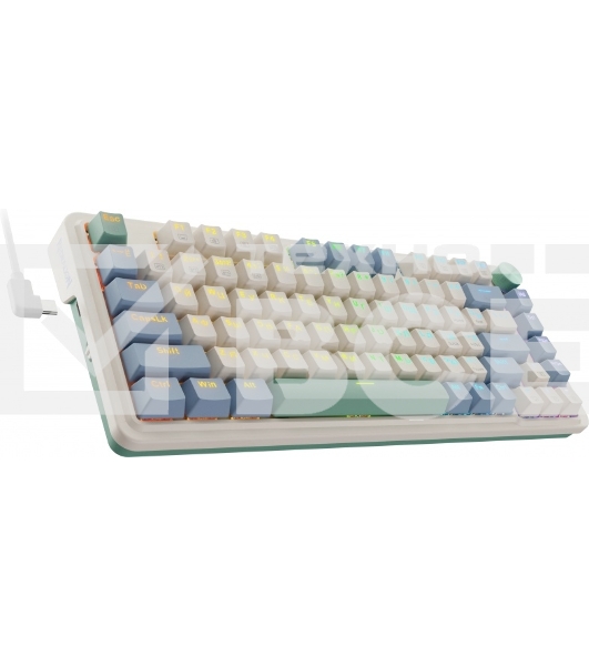 Клавиатура беспроводная Redragon Ucal Pro RU,RGb,кре/фиол/зел,BT+2.4,гас 1