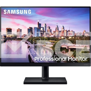 Монитор 24' Samsung F24T450GY IPS 1920x1200, 75 Гц, 5 мс, 16:10, 250 кд/м², HDMI 1.4, DP 1.2, DVI, USB Hub (2x USB 2.0, 2x USB 3.0), динамики, черный