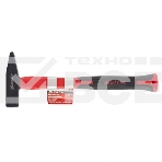 Молоток слесарный Matrix ''optimal'', 100 г, фибергласовая обрезиненная рукоятка, квадратный боек, фото 1