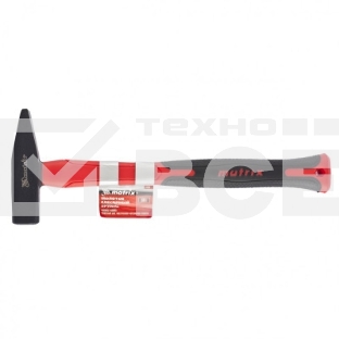 Молоток слесарный Matrix ''optimal'', 100 г, фибергласовая обрезиненная рукоятка, квадратный боек