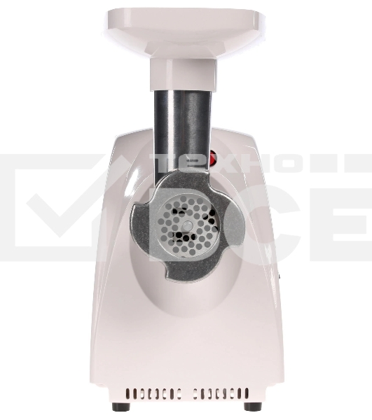 Мясорубка электрическая Аксион М31.04 белый, 1500 Вт, 1.7 кг/мин, реверс, защита от перегрузки, насадки - 4