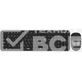 Комплект клавиатура+мышь Rapoo X260S беспроводной, USB, 1000 DPI, чёрный