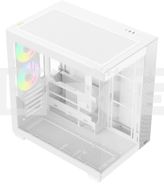 Корпус Ocypus Delta C74 ARGB White, Midi-Tower, белый, 2 x 120 мм