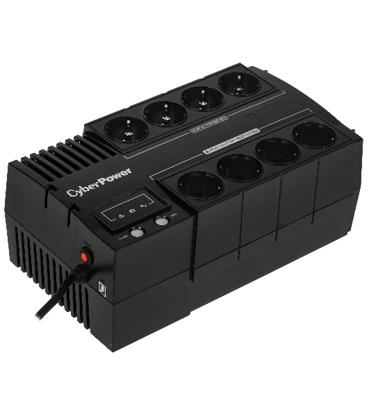 Источник бесперебойного питания CyberPower BS650E NEW/650 ВА/390 Вт/8 х CEE 7 (евророзетка)
