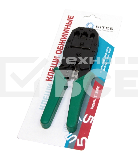 Монтажный инcтрумент 5bites Клещи LY-T2007C обжимные для 8P+6P+4P