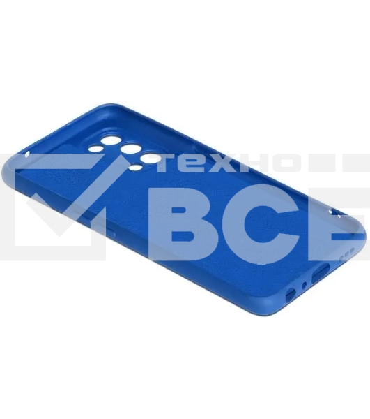 Чехол (клип-кейс) DF oOriginal-10, для Oppo Reno 5 (4G), синий df ooriginal-10 (blue)