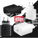 Блок питания (сетевой адаптер) Amperin USB-А, USB-C (YDS-TC045-011) 45W, черный, фото2