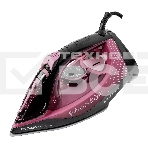 Утюг Galaxy Line GL 6132, розовый с черным, паровой, 2800 Вт, керамическое покрытие EasyGlide, функции: самоочистка, антикапля, антинакипь, указатель максимального уровня воды, индикатор нагрева, вертикальное отпаривание, паровой удар, регулировка подачи , фото6