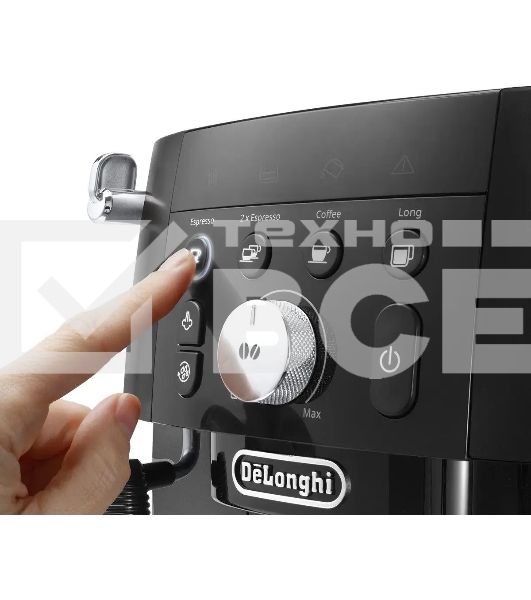 Кофемашина автоматическая DeLonghi Magnifica S ECAM230.13.B черный, исп. кофе - молотый/зерновой, 1.8 л, 1450 Вт, 15 Бар.