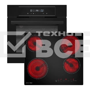 Встраиваемый комплект Maunfeld Bergen черный/черный