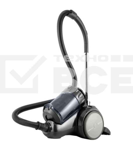 Пылесос Centek CT-2524 черный/серый, 420/2300 Вт, уборка сухая, пылесборник контейнер, 2 л