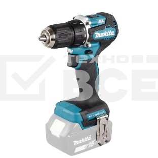 Дрель-шуруповерт Makita DDF487Z, 18 В, без АКБ, аккумуляторная