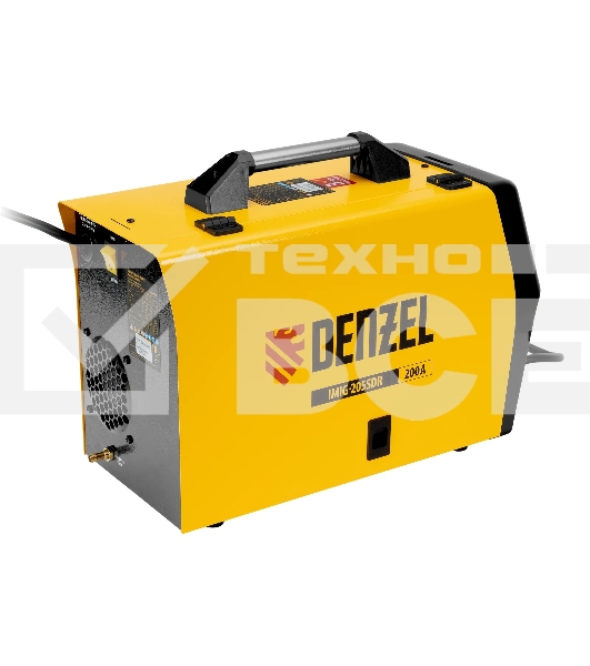 Аппарат инвертор. полуавтомат. cварки IMIG-205SDR, 200 А, ПВ 60%, катушка 5 кг Denzel