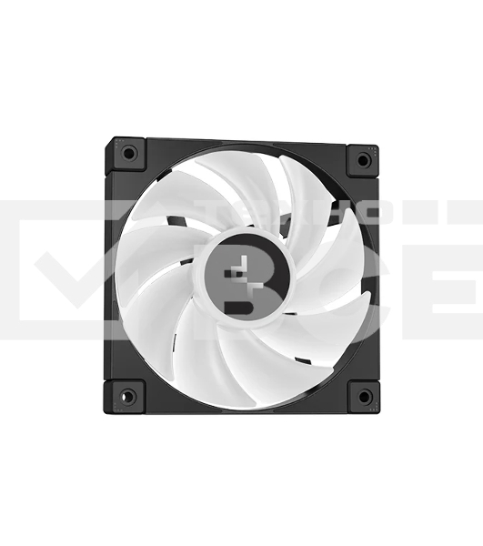 Система жидкостного охлаждения DEEPCOOL LQ240 черный, 120 мм, алюминий, 2400 об/мин, 38.71 дБ, 3 pin, 300 Вт