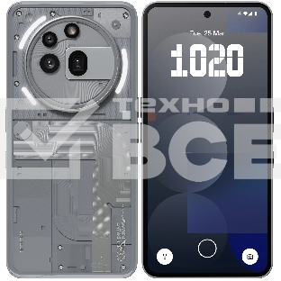 Смартфон Nothing Phone (3a) PRO A10400170 12/256Gb, серый