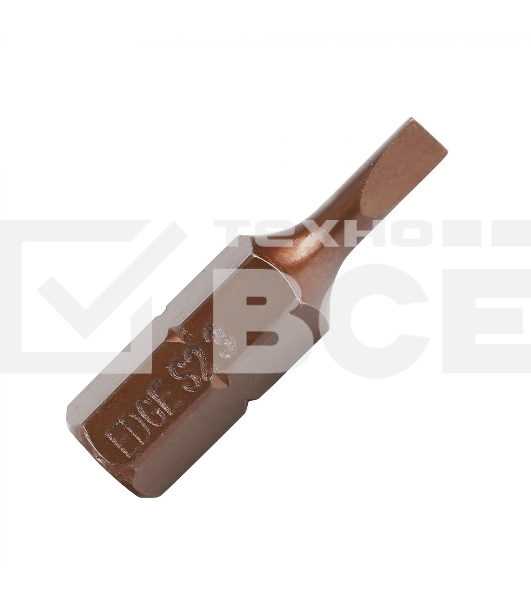 Бита EDGE by PATRIOT SL 3.0мм, сталь S2, длина 25 мм, 3шт в блистере