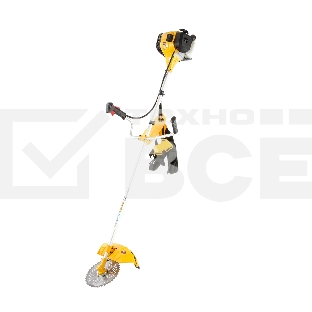 Триммер бензиновый Denzel DGT-520, 52см3, 3 л.с., неразъемная штанга, состоит из 2 частей