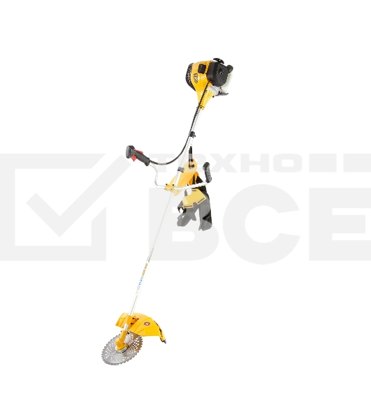 Триммер бензиновый Denzel DGT-520, 52см3, 3 л.с., неразъемная штанга, состоит из 2 частей