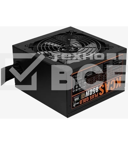 Блок питания Aerocool/Formula KCAS PLUS GOLD 850W (850W, ATX v2.4, APFC, Fan ARGB 12cm, 80+ Gold, Retail)