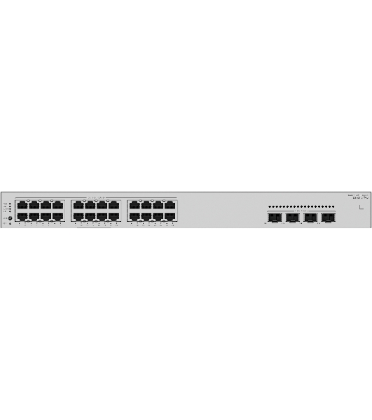 Коммутатор Huawei S310S-24P4J, 24×1 Гбит/с PoE+ + 4×2,5 Гбит/с SFP, управляемый