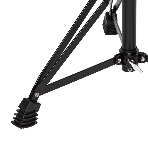 Стул для барабанщика STAGG DT-32 BK высота 50-63 см, 5 ступеней, диаметр сиденья 320 мм, стальная ось с резьбой и фиксатором, максимальная статичная нагрузка 150 кг, вес 3,1 кг, покрытие черный винил, отделка черная, фото3