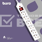 Сетевой фильтр Buro 600SH-16-3-W 3м (6 розеток) белый (коробка), фото6