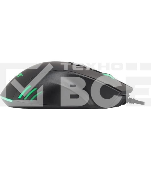 Мышь проводная Acer OMW150 черный, 4800 dpi, USB, кнопки - 8