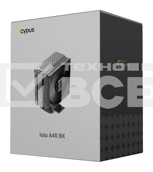 Кулер Ocypus Iota A40 BK Black 220W/ All Intel/ AMD AM*/ Digital display / Screws