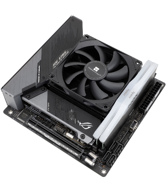 Устройство охлаждения (кулер) Thermalright AXP-90 X47 BLACK Soc-AM5/AM4/1200/1700/1851 4-pin 22.4dB Al+Cu 365gr Ret (AXP-90-X47-BLACK)
