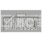 Вытяжка полновстраиваемая Krona AMELI LIGHT 600 INOX PB управление кнопочное, нержавеющая сталь, фото10