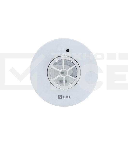 Датчик движения EKF MS-28A PROxima (dd-ms-28A) ИК потолочный 1200 Вт 360 гр. до 8 м IP20
