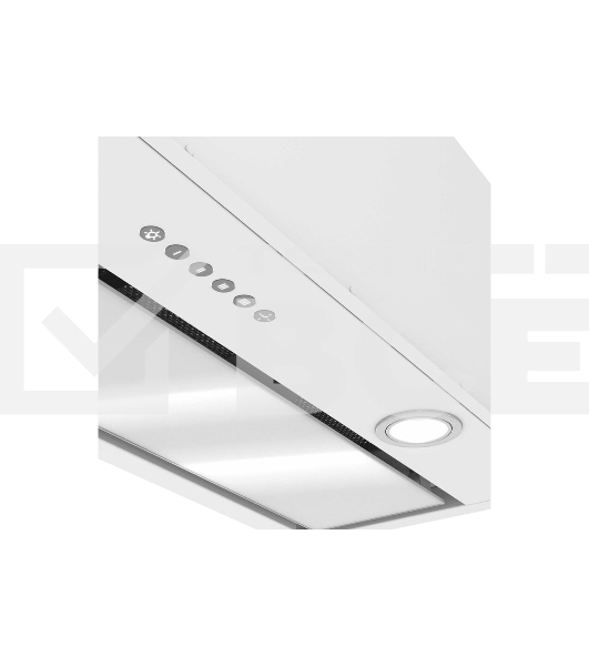 Вытяжка полностью встраиваемая Elikor Cube 90П-1000-Э4Д белый, 90 см, 1000 куб. м/ч, 69 дБ