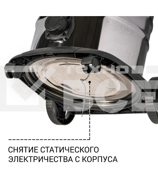 Строительный пылесос Bort BSS-1630-Storm 1600Вт (уборка: сухая/влажная) синий