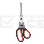 Ножницы LARA LR05-90 BLISTER 21,5 см, прорезиненные ручки, сверхострая заточка, нержавеющая сталь 2CR14, фото 1