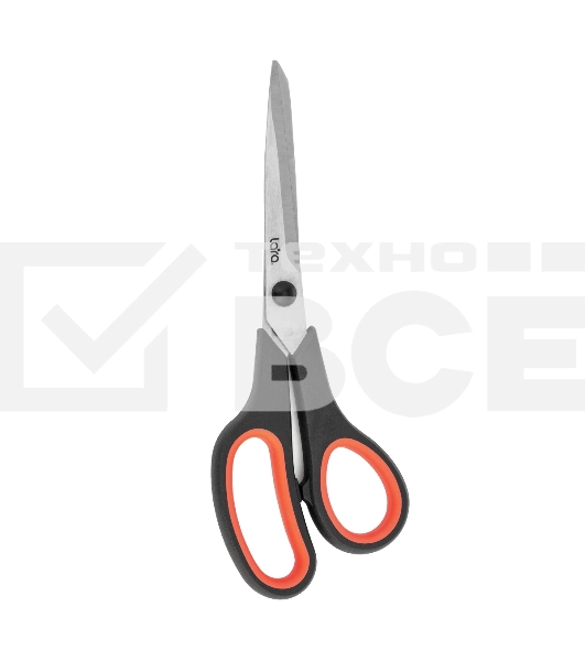 Ножницы LARA LR05-90 BLISTER 21,5 см, прорезиненные ручки, сверхострая заточка, нержавеющая сталь 2CR14