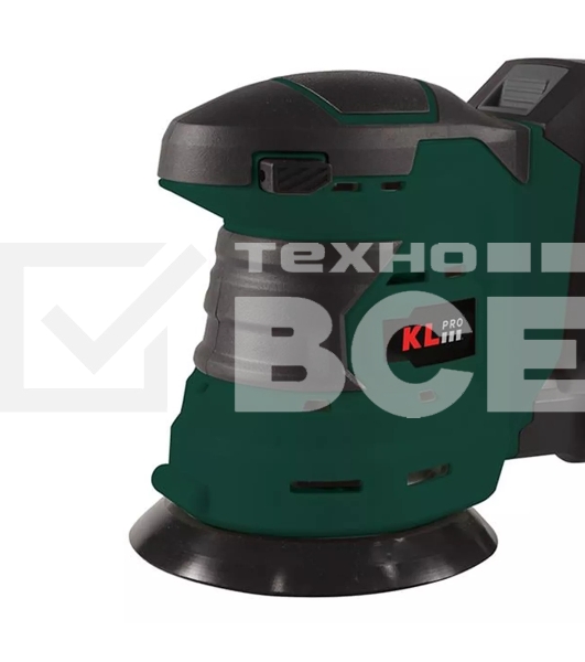 Эксцентриковая шлифовальная машина аккумуляторная KLPRO KLEZ18-20 (18В, Li-ion-2шт, 2.0А·ч, ЗУ 2,4А)