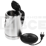 Чайник электрический Hyundai HYK-S3020 1.7 л, 2200 Вт, серебристый матовый/черный (корпус: металл), фото13