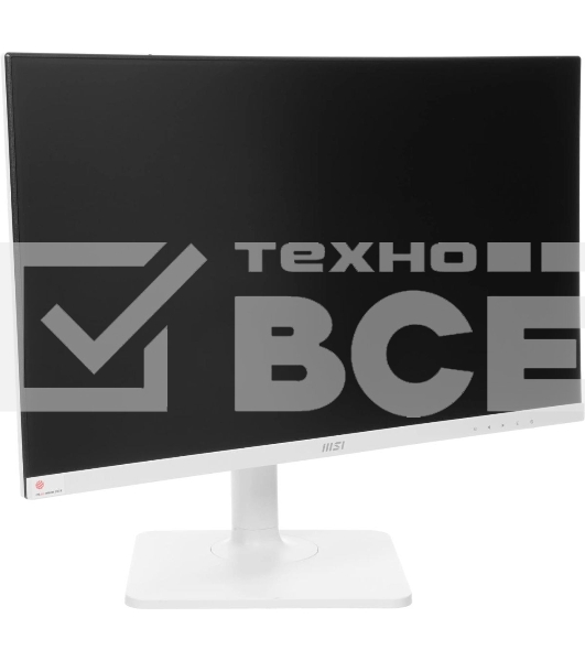 Монитор 23.8' MSI Modern MD2412PW IPS 1920x1080, 100 Гц, 4 мс, 16:9, 300 кд/м2, 1xHDMI, 1xUSB-C, 1x3.5 мм, белый