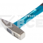 Молоток слесарный Gross 10274 400 г, квадратный боек, фибергласовая обрезиненная рукоятка, фото2