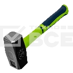 Кувалда Сибртех 1500 г, фибергласовая обрезиненная рукоятка, фото2