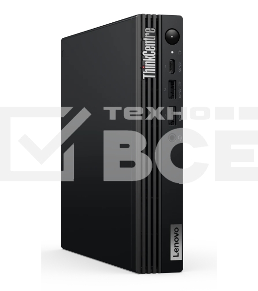 Десктоп Lenovo ThinkCentre M70q G5, Intel Core i7-14700T, 8Gb, 512Gb SSD, WiFi + BT, VESA Mount, KB+ Mouse, DOS, черный