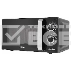 Микроволновая печь Centek CT-1575 черный, 20 л, 700 Вт, переключатели - поворотный механизм, фото 1