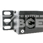 Блок 1 вход С14/8 евророзеток с защитой для 19'. C14. MAX-19. 16A. 1U., фото3