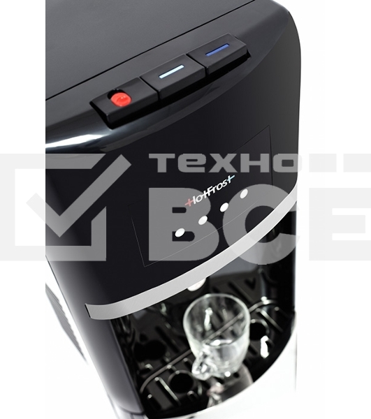 Кулер для воды Hotfrost 35AN, нижняя загрузка, нагрев 90 °С, охлаждение 10 °С, серебристый/черный